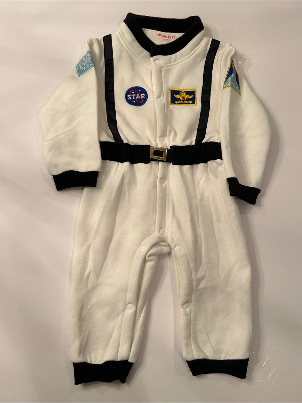 Space Astronaut Kids 1-Piece heavy cotton romper - Halloween costume, sz 2-3